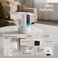 thumbnail image 7 of DREO 6L Humidifier for Room, Warm & Cool Mist Humidifier, 60Hr Runtime, 28dB Quiet, 12H Timer, Precise Humidity with Dynamic Rgb, Top Fill Humidifier for Home, Bedroom, White, 7 of 7