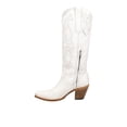 thumbnail image 3 of Corral Boots Womens Stitch Pattern Embroidered Snip Toe Zippered Cowboy  Mi, 3 of 5