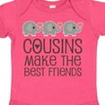 thumbnail image 4 of Inktastic Cousins Make the Best Friends Boys or Girls Baby Bodysuit, 4 of 5