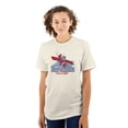 thumbnail image 3 of North Carolina NC Smurfs First Flight Men's Graphic T Shirt Tees Brisco Brands S, 3 of 6