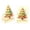 B, variant on Liamobondopolis Christmas Gold Foil Cards 20 Pack Foldable Place Cards Holiday Party Table Decor Cake Toppers Gift Tags