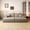 Camel, variant on MAYEERTY Cloud Sectional Sofa, Plush Corduroy Modular Left Side Chaise, No Assembly Required,Gray