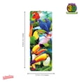 thumbnail image 2 of 3D LiveLife Lenticular Bookmark – Toucan Paradise by Deluxebase | 3D Tropical Bird Book Marker, 2 of 4