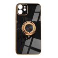 thumbnail image 2 of Funda protectora de cámara a prueba de golpes Series cubierta trasera de silicona TPU suave sólida Negro para 12 Mini, 2 of 7