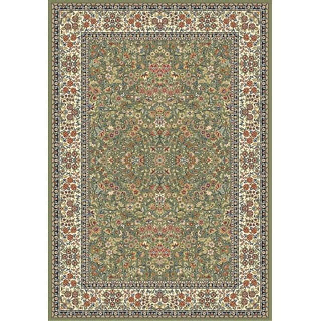 Dynamic Rugs AN46570784444 Ancient Garden 3 ft. 11 in. x 5 ft. 7 in. 57078-4444 Rug - Green/Ivory