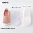 thumbnail image 5 of Baby Shoes Boys Girls Breathable Non-Skid Walking Sock Shoes First Walking Shoes With Soft Rubber Sole Infant Toddler Slipper Sneaker, 5 of 10