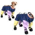 thumbnail image 2 of Dog Suspenders Boots, Waterproof Dog Shoes Leggings Anti-Slip Dog Shoes Dogs Paw Protector Dirty-Proof Dog Booties Suspender Tights Dog Coats for Large Dogs Winter Waterproof, 2 of 7