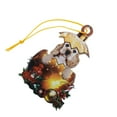 thumbnail image 4 of Double Golden Egg Christmas Ornament Pet Friendly Festive Hanging Craft For Holiday Tree Decoration, 4 of 6