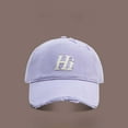thumbnail image 2 of Women Vintage Ball Cap Fashion Sport Hats Adjustable Baseball Cap, 2 of 4