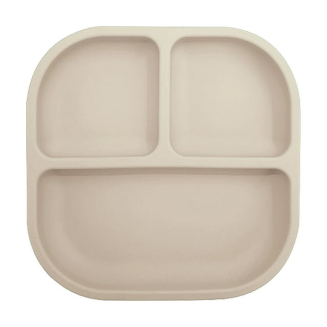 SHAGUOZHOU Silicone Divided Plate Tray For Dining Table Kitchen Living Room Multipurpose Serving Dish Food Container Dining Table Runner Set for 8 Christmas Place Mats Indoor Dining 36 round Table Mat