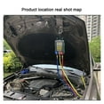 thumbnail image 2 of DY517 Pressure Gauge Refrigeration Digital Vacuum Pressure Manifold Tester Refrigerant Meter Temperature Tester Test Repair Tool, 2 of 6