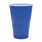 Genuine Joe Plastic Party Cup - 16 Oz - 50/pack - Plastic - White (GJO11250)