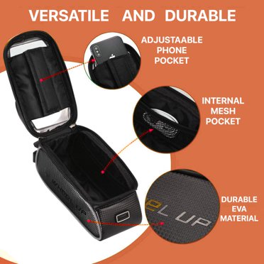 MOSISO Bike Bag Phone Front Frame Bag, Waterproof EVA Phone