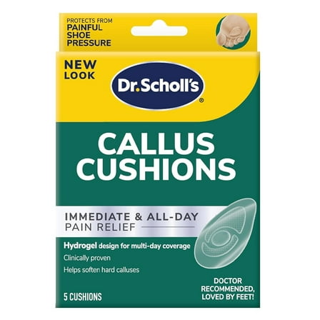 Dr. Scholls Callus Cushions Duragel 5 Count (Pack of 3)
