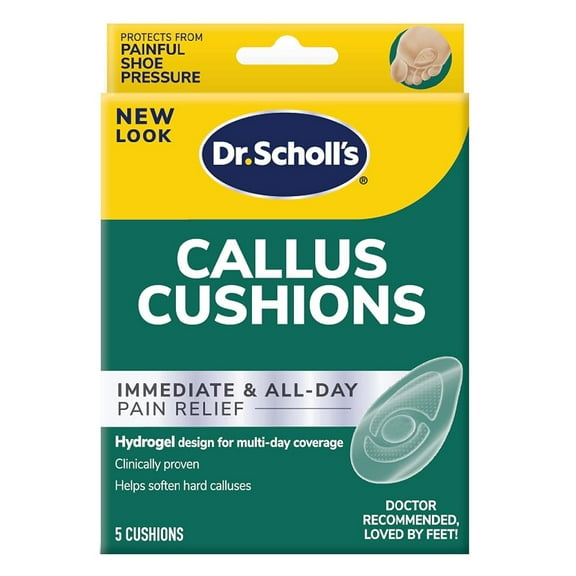 Dr. Scholls Callus Cushions Duragel 5 Count (Pack of 3)