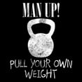 thumbnail image 2 of Phillip, Jamie 26x26 Black Ornate Wood Framed with Double Matting Museum Art Print Titled - Gym Tough, 2 of 4