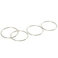 thumbnail image 2 of Mialoley Magic Trick?Metal Rings Kids Conjuring 4 Linking Rings Game Set, 2 of 8