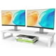 thumbnail image 1 of Soporte de monitor WESTREE Dual para 2 monitores de madera y acero, 1 of 7