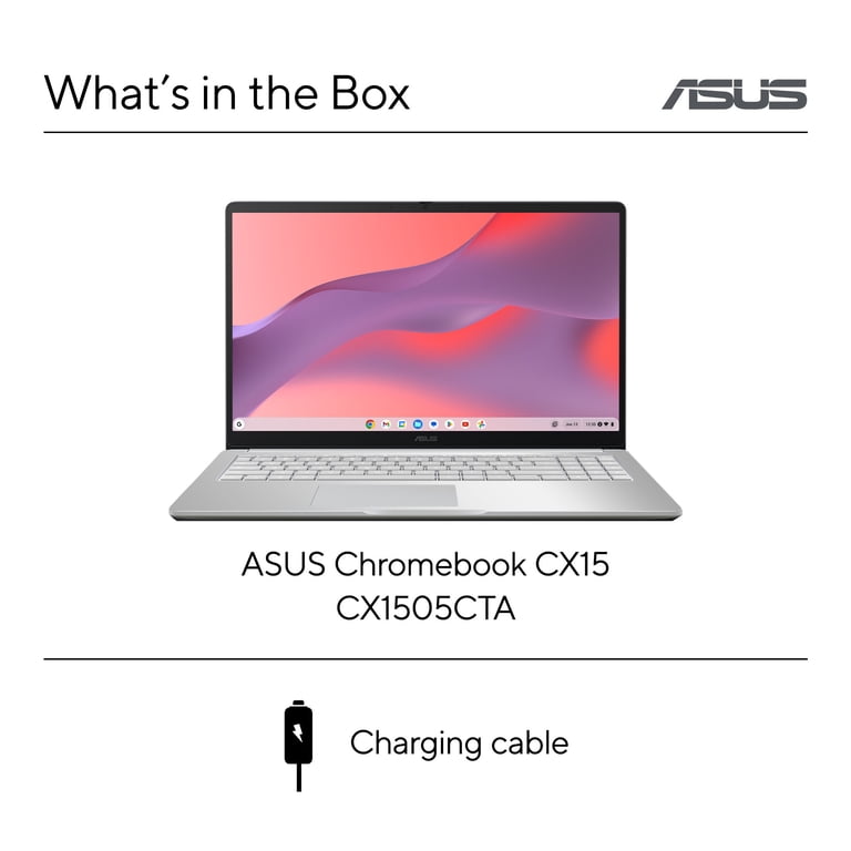 ASUS Chromebook CX15 Laptop, 15.6