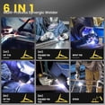 thumbnail image 3 of Soldadora TIG S SIMDER 250A AC/DC Pulso Doble Voltaje 110V/220V, 3 of 8
