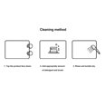 thumbnail image 3 of 2 Pcs Coffee Mat, Soft Coffee Bar Mat Countertop Dish Drying Mat Anti Slip Bottom Coffee Maker Machine Drying Pad Washable Vibration Dampening for Coffee Bar Accessories, 3 of 7