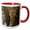 Red/White, variant on 3drose, Africa. Tanzania. Leopard in Tree at Serengeti Np-af45 Rbe0094 - Ralph H. Bendjebar, 11oz Two-tone Yellow Mug