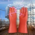 thumbnail image 5 of Anti-electricity Protect Rubber Gloves Professional High Voltage Electrical Insulating Gloves Electrician Safety Work Glove ,Flexible and Comfortable, 5 of 9
