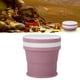 thumbnail image 3 of Botella de Agua Portátil ANGGREK Mini Taza de Café Compacta de Silicona 350 ml Color Morado, 3 of 7