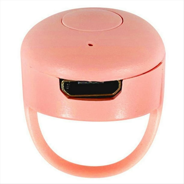 Control Remoto para Teléfono Móvil, Navegación de Páginas, Control de Video con Bluetooth y Dedo, Deslizador, Pulgar Hacia Arriba. A