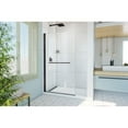 thumbnail image 2 of DreamLine SD-374072Q-09 Aqua-Q Swing 39 1/2 in. W x 72 in. H Frameless Shower Door in Satin Black, 2 of 5