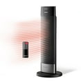 thumbnail image 1 of Calentador tipo torre de cerámica Lasko Ellipse, 24 pulgadas, 1500 W, negro, 1 of 9