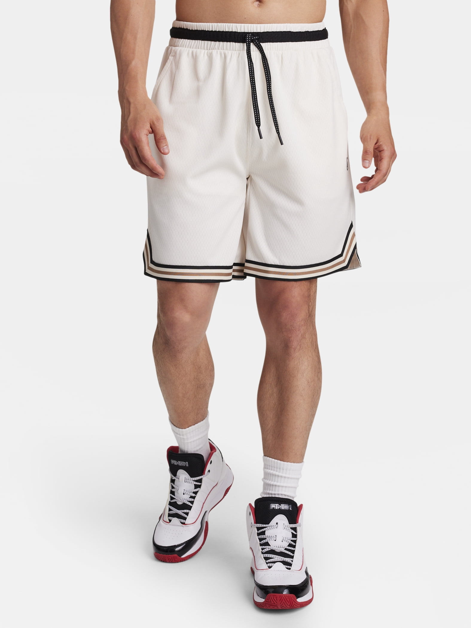AND1 Men's and Big Men's Challenger Short, 8" inseam, Sizes XS-5XL