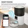 thumbnail image 4 of TENGDA Smart Automatic Pet Feeder with 200W Camera 5L Food Storage App Remote Control Timed Quantitative Feeding for Cats & Dogs, 4 of 9