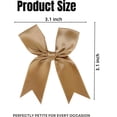 thumbnail image 2 of RUseeN 3.1" Satin Gift Wrap Bows Satin Small Mini Bows for Gift Wrapping Premade Satin Bows for Making Crafts Baby Shower Birthday Party Wedding Decorations, 50 PCs, 2 of 7