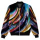 thumbnail image 3 of Nueva chaqueta con estampado de grafiti divertido en 3D para hombre y mujer, estilo callejero Harajuku Hip Hop, abrigo informal con cuello alto y cremallera, sudadera, chaqueta, tops, 3 of 5