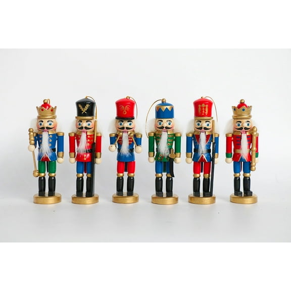 Royal Wooden Nutcracker Soldiers Set Wizardi F07M6-19