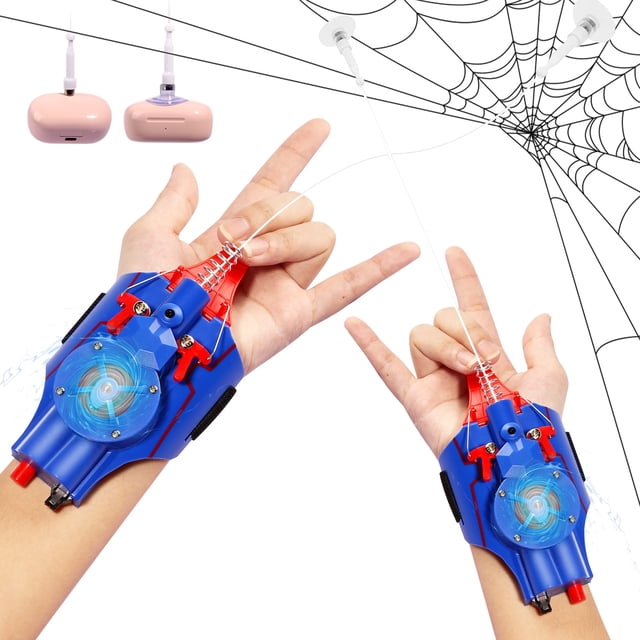 Juego de disparos de cuerdas Ykanzz Spider para lanzar web con carrete