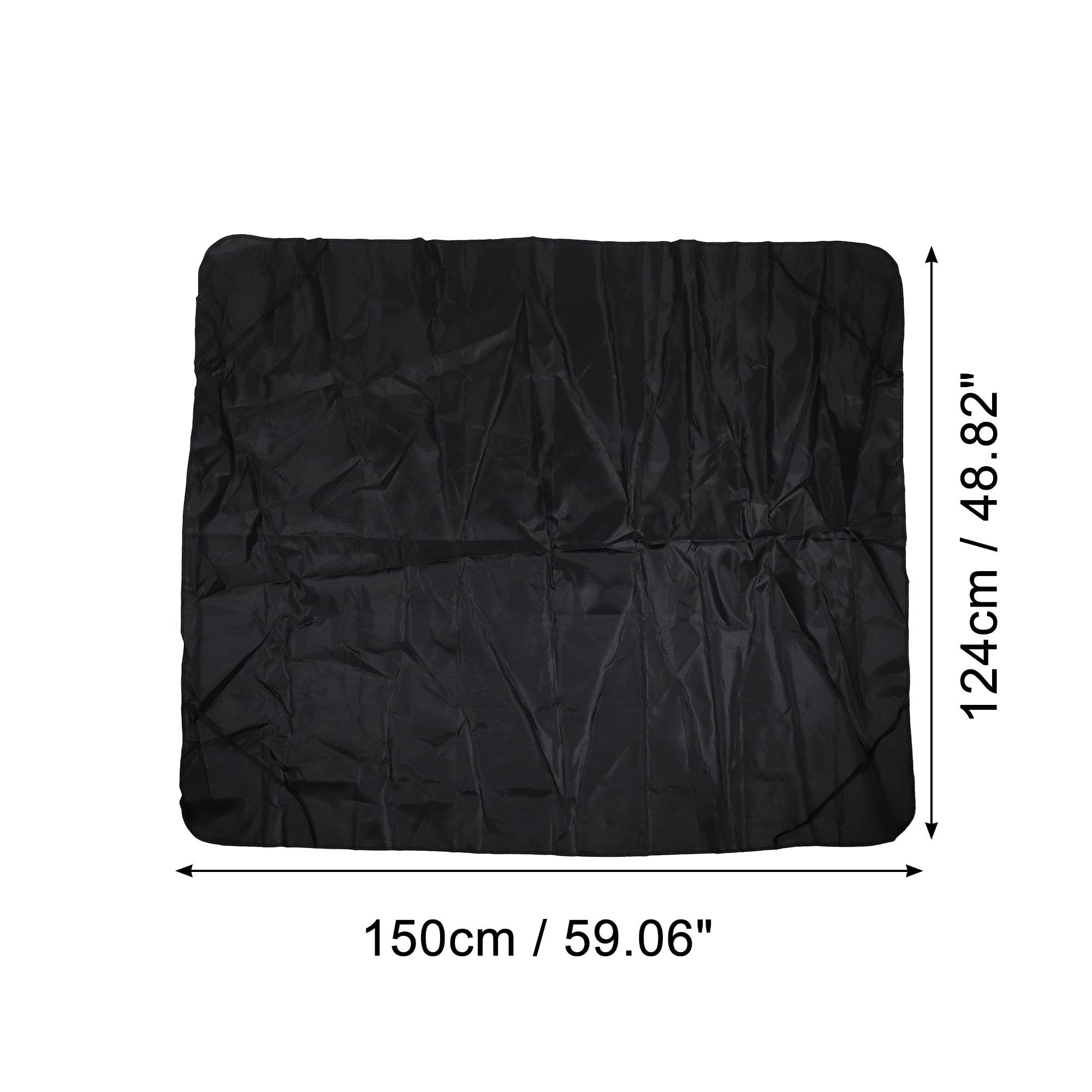 Unique Bargains Car Back Seat Cover Pet Waterproof Non-slip Pad Oxford Black