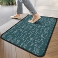 thumbnail image 4 of Math Equations Dark Green Formula Pattern Door Rugs,Washable Non Slip Door Mats Indoor,Decorative Door Mats,Entry Mat Indoor for Entrance,Bedroom,Kitchen,Bathroom,30"x17", 4 of 6