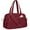 Wine Red, variant on Gym Bag Travel Duffle Bag for Women, Carry on Overnight Bag with Wet Pocket, Lightweight Water Resistant Weekender Duffel Bag, Hospital Bags for Labor Delivery, Camel