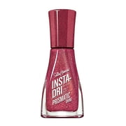 Sally Hansen Insta-Dri Nail Color, Pink Aurora, 3-in-1 Formula, Color Nail Polish, 0.31 oz, Quick Dry Nail Polish, Nail Polish, Top Coat Nails, Full Coverage Formula, One Stroke, One Coat