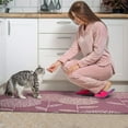 thumbnail image 4 of Kitchen Rugs and Mats Non Skid Washable Spring Dalia Flowers Kitchen Mat and Rug Set,Floor Cushion Absorbent Rug,Rubber Backed Area Rugs for Kitchen Laundry, 4 of 7