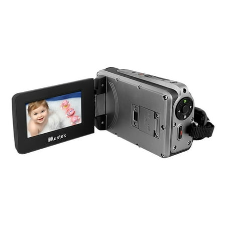 Mustek HDV527W Digital Camcorder, 2.7" LCD Screen, CMOS, HD, Black