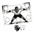 thumbnail image 4 of guohui Soccer Practice Target Cloth 5 Zone Training Equipment Soccer Goal Scoring Cloth, 4 of 8