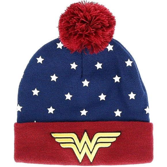 DC Comics Wonder Woman Winter Hat Beanie Toque