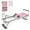 Regular pink, variant on Foldable Pilates Reformer Machine with Jump Board & Resistance Springs, Compact Full-Body Home Gym Equipment