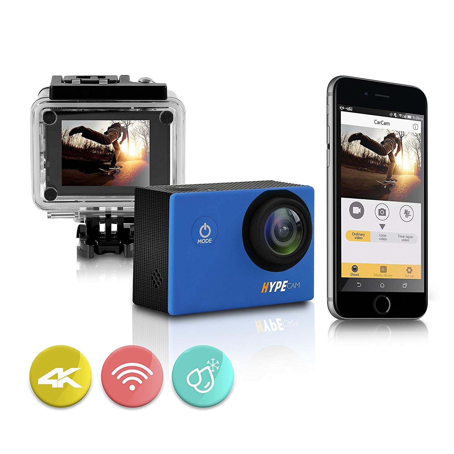 Premium 4k WIFI Sports Action Camera Ultra HD Waterproof Camcorder