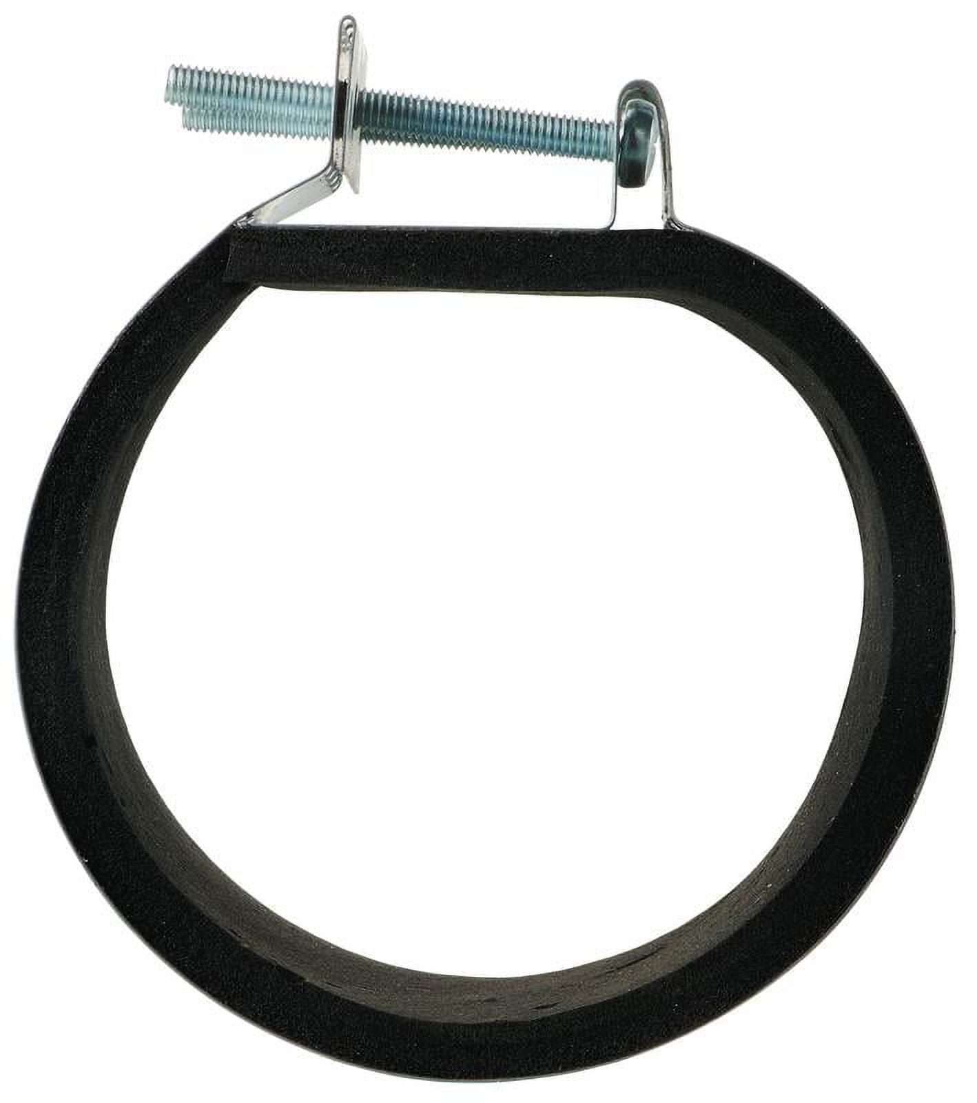 Galvanized Steel Clamp with Rubber Seal 4" Duct (2-Pack)