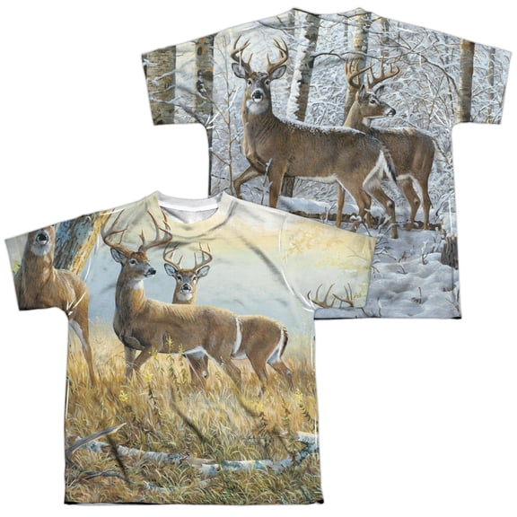 Wild Wings - Warm And Cold - Youth Short Sleeve Shirt - X-Large