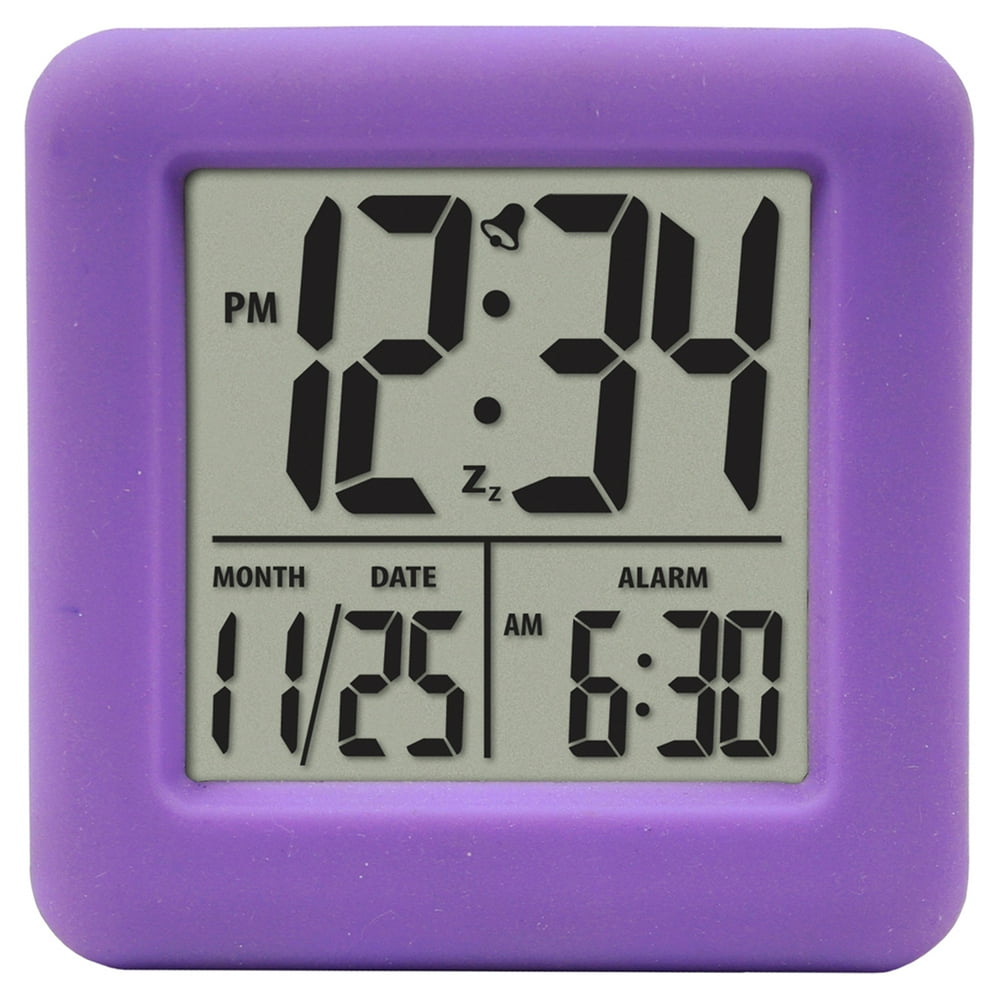 Equity by La Crosse Digital Cube Alarm Clock with On ...